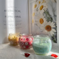 Glas Jar Custom Logo Scented Luxury Candle